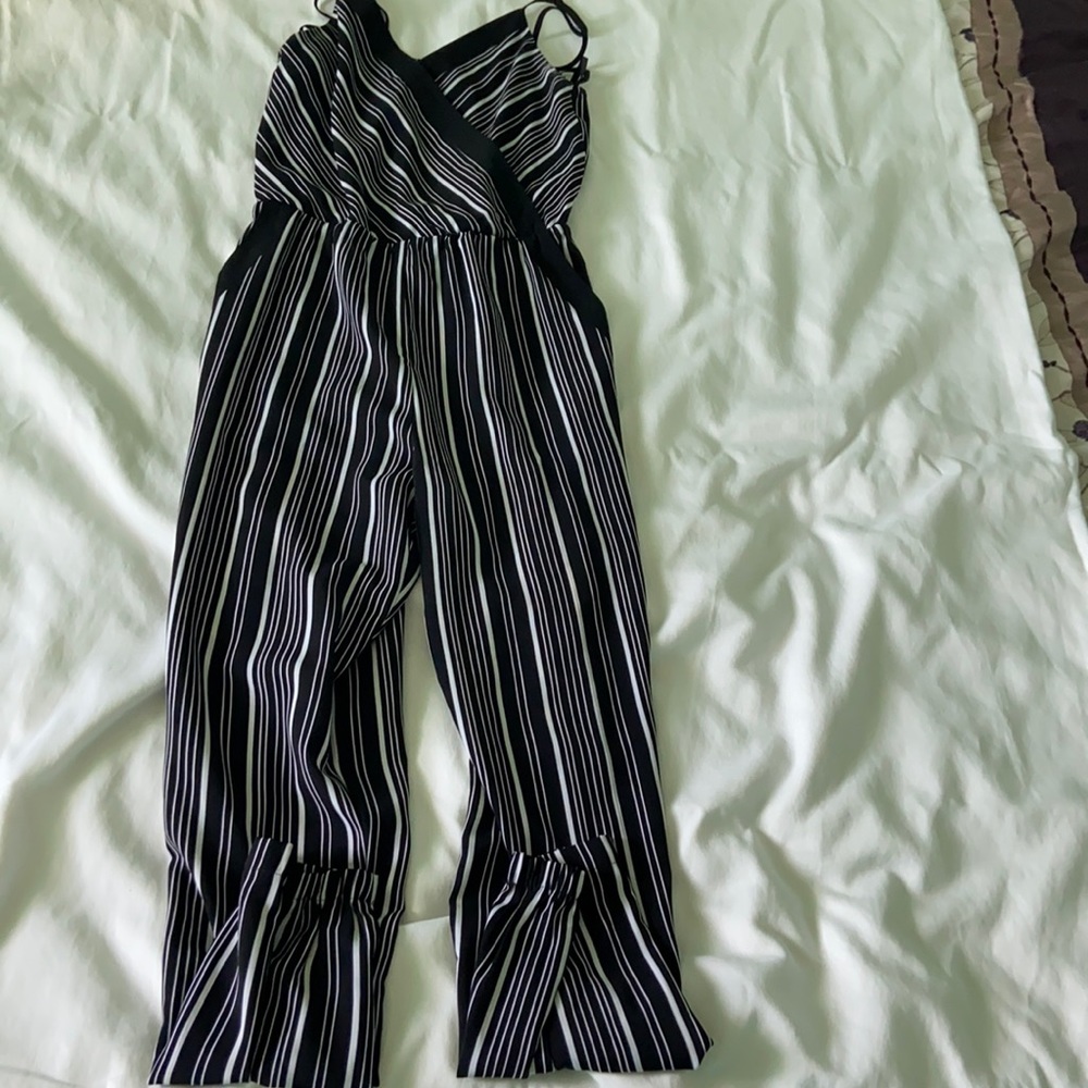 Spaghetti strap jumpsuit